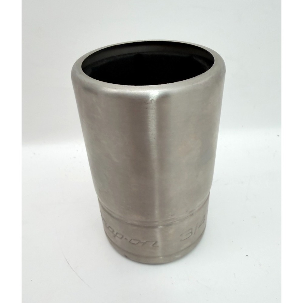Snap-On Stainless Steel Socket Can Cooler Koozie Bottle Opener 3/4" | FS241
